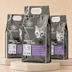 custom cat litter plastic bag