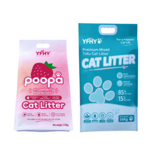 custom cat litter packaging bag