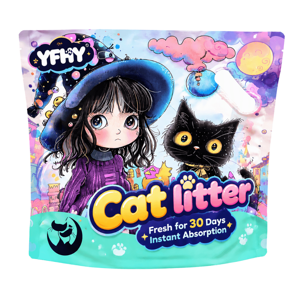 Custom Cat Litter Stand Up Pouches