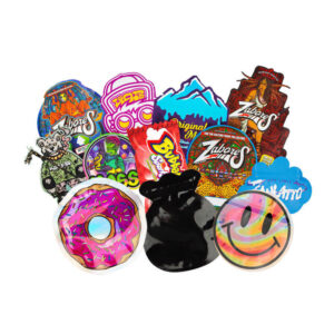 Custom Die Cut Mylar Bags 1G 3.5G Soft Touch Unique Special Candy Aluminum Plastic Gravure Printing
