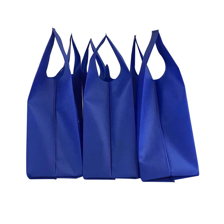 Biodegradable Grocery Die Cut Reusable Foldable Supermarket Shopping Bag