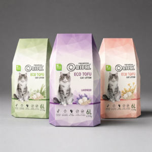 cat litter plastic bag