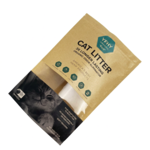 Oem Custom Design Printed Biodegradable Recycled Paper Packaging Bag Cat Litter Dog Pet Food Bags