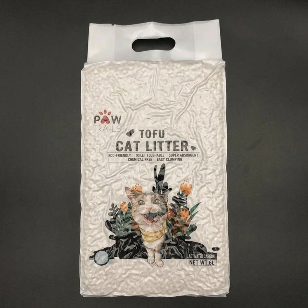 custom cat litter plastic bag