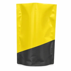 Unbranded yellow and charcoal industrial powder packaging bag