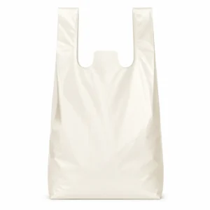 Embossed Handle Vest Bags