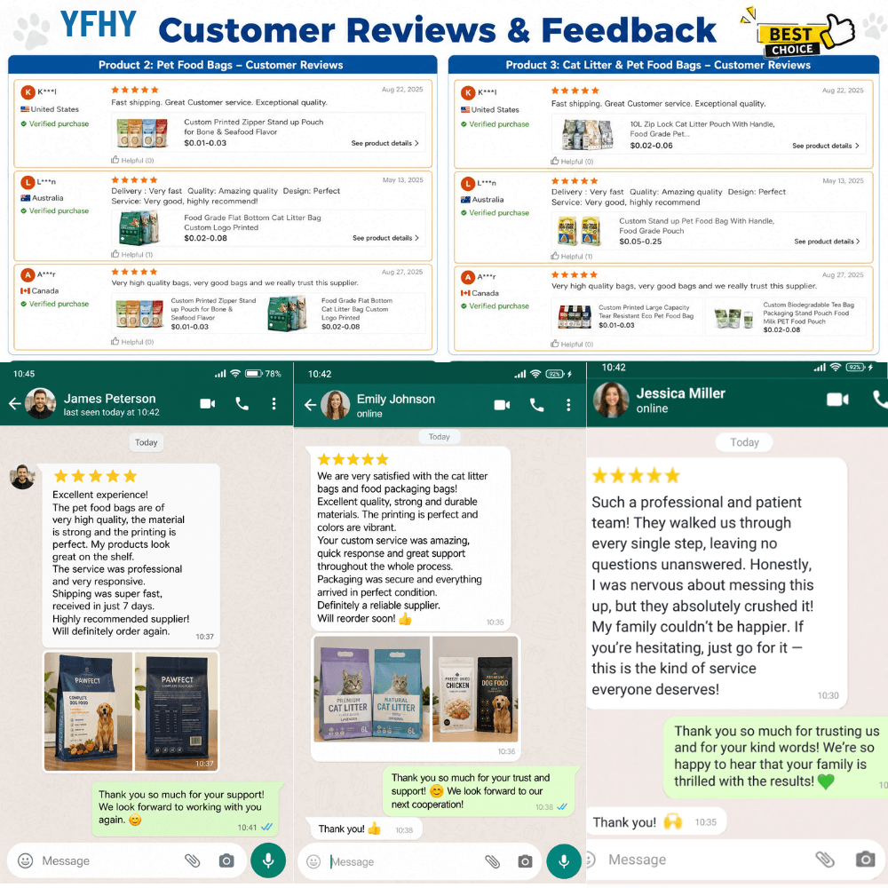 YIFENGHONGYAO plastic bag's Great review