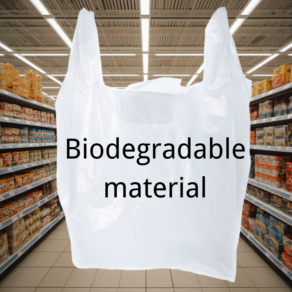 biodegradable vest bag