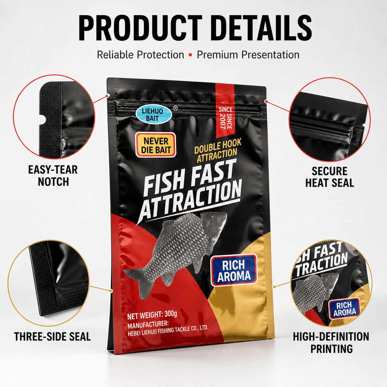 fish packaging bag