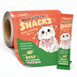 Cat Lickable Treat Film Roll