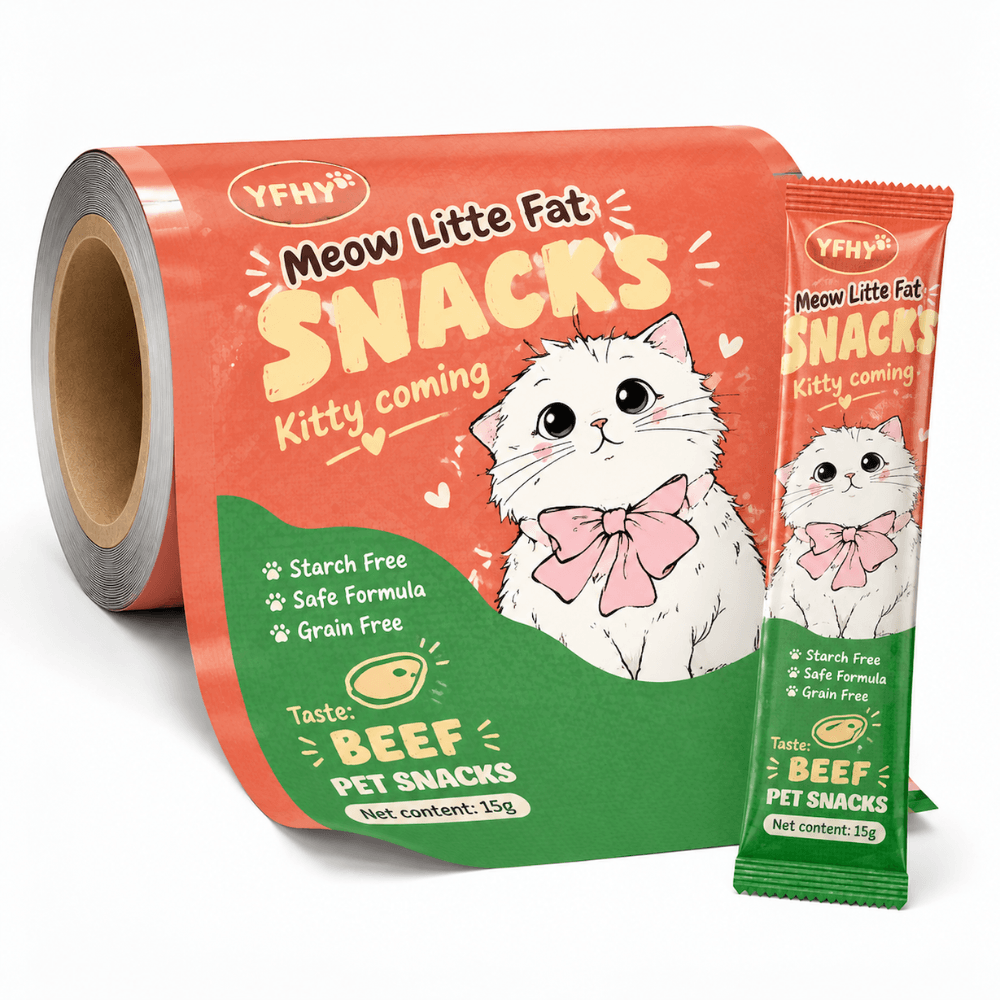 Cat Lickable Treat Film Roll