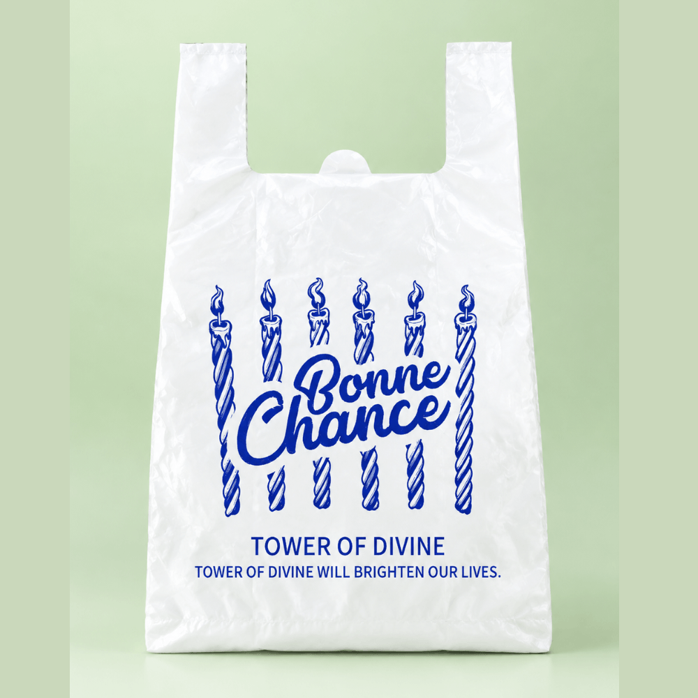 PE T-shirt vest bag manufacturer for retail packaging