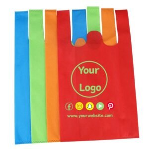 Non Woven T-Shirt Bag Custom Logo