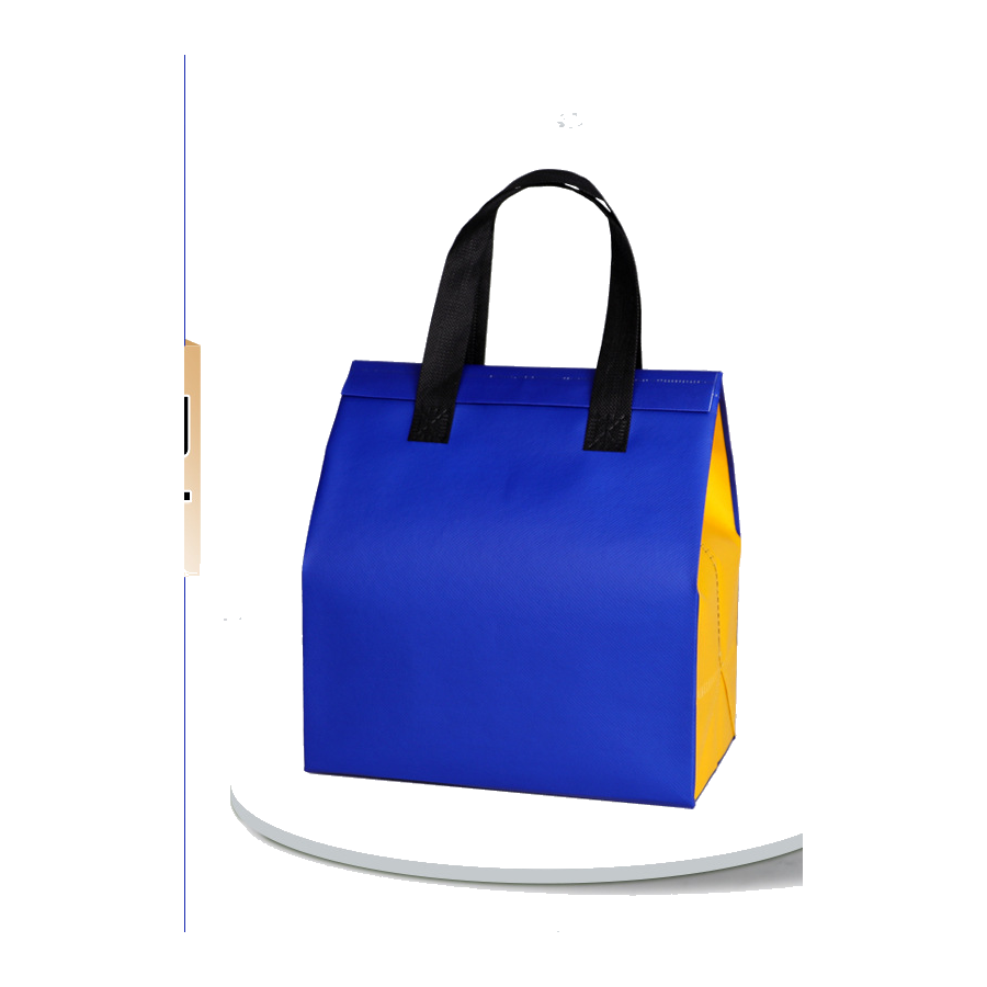Blue Yellow insulated thermal bag color