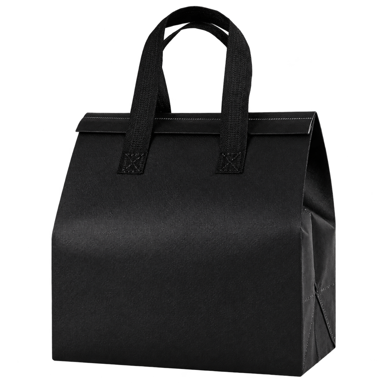 Black insulated takeaway bag color option