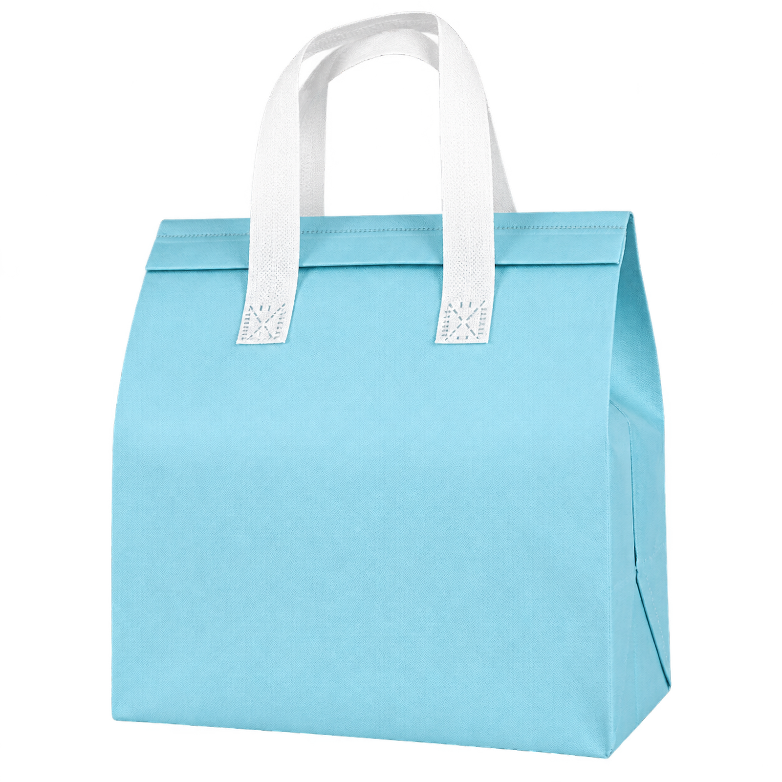 Blue insulated takeaway bag color option