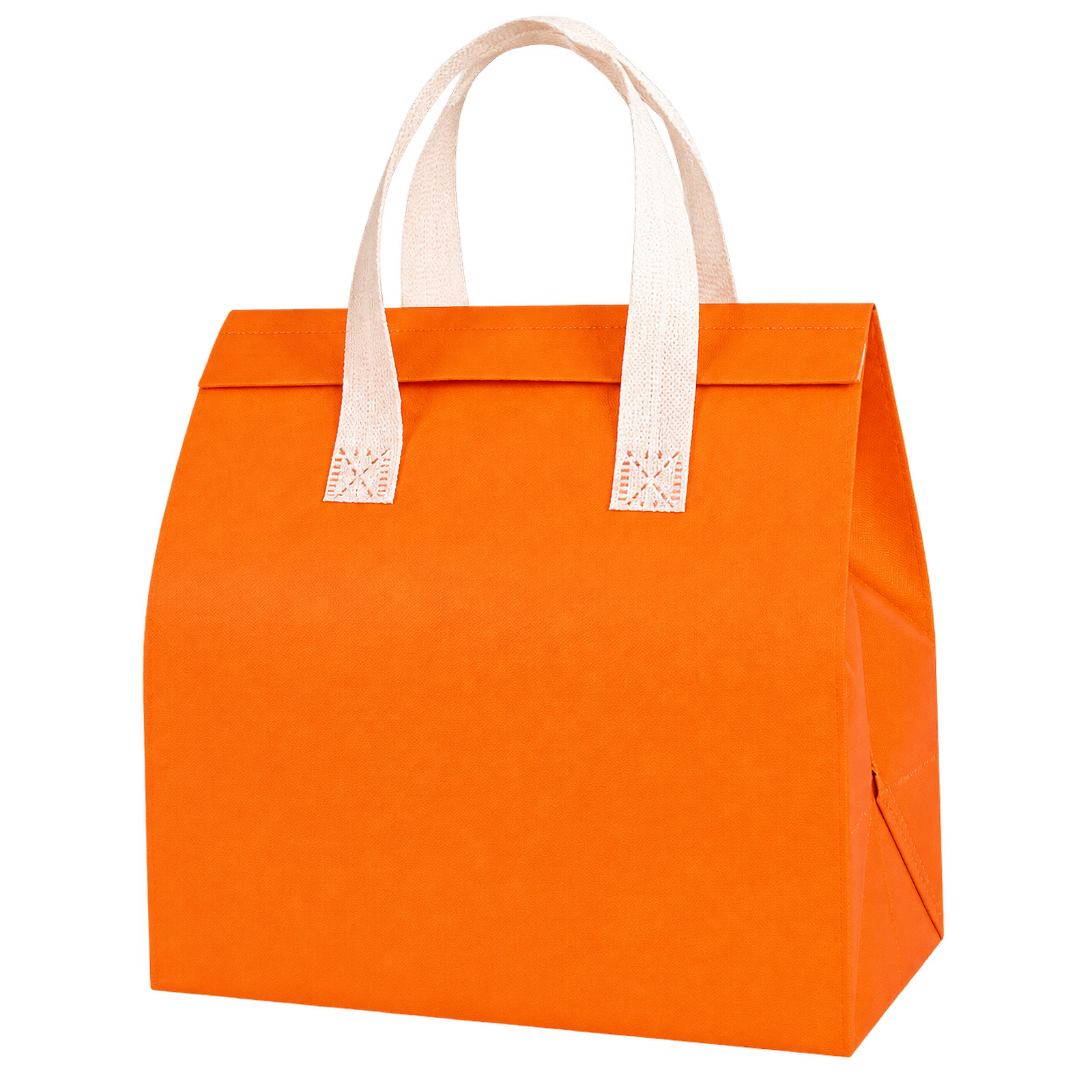 Orange insulated takeaway bag color option