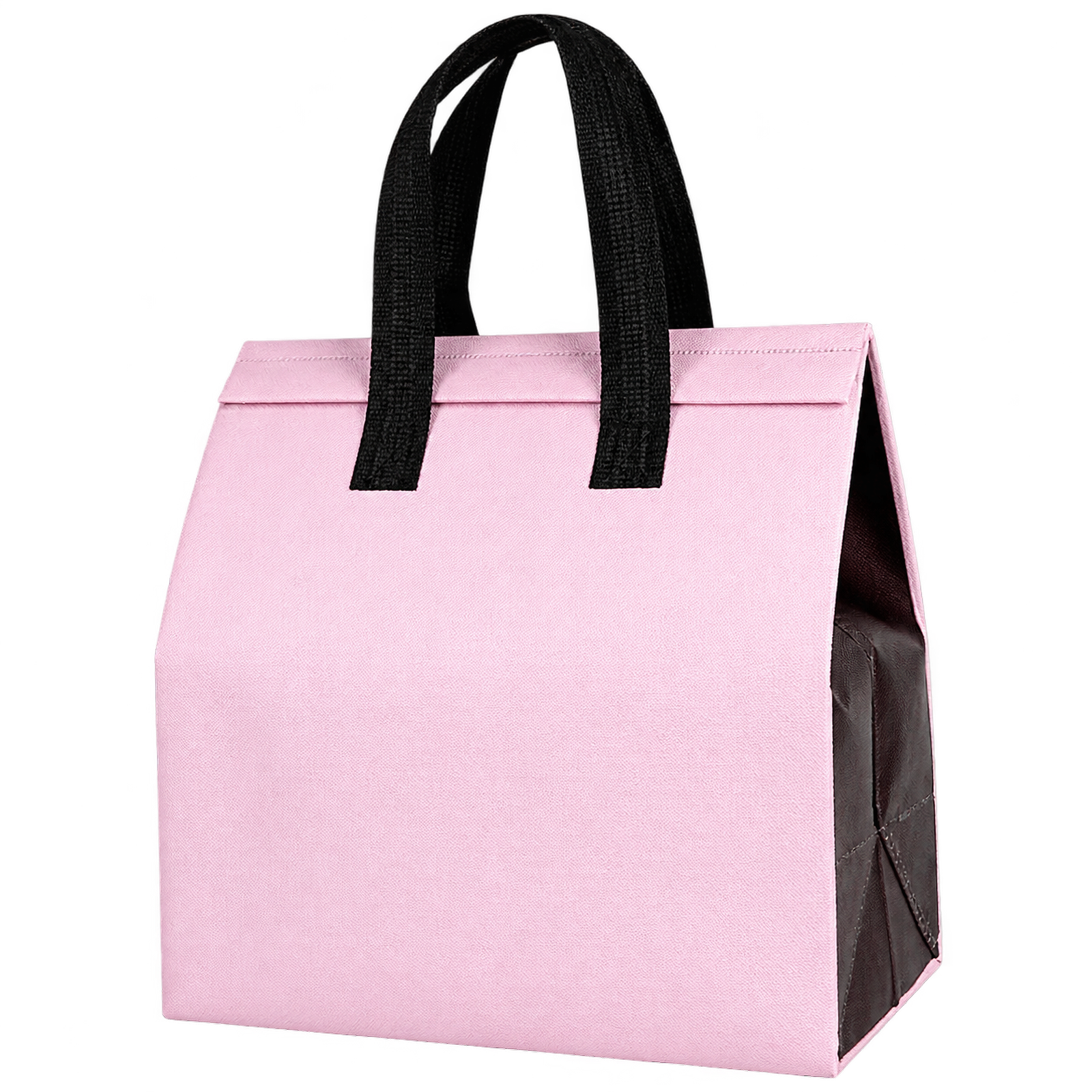 Pink Brown insulated takeaway bag color option