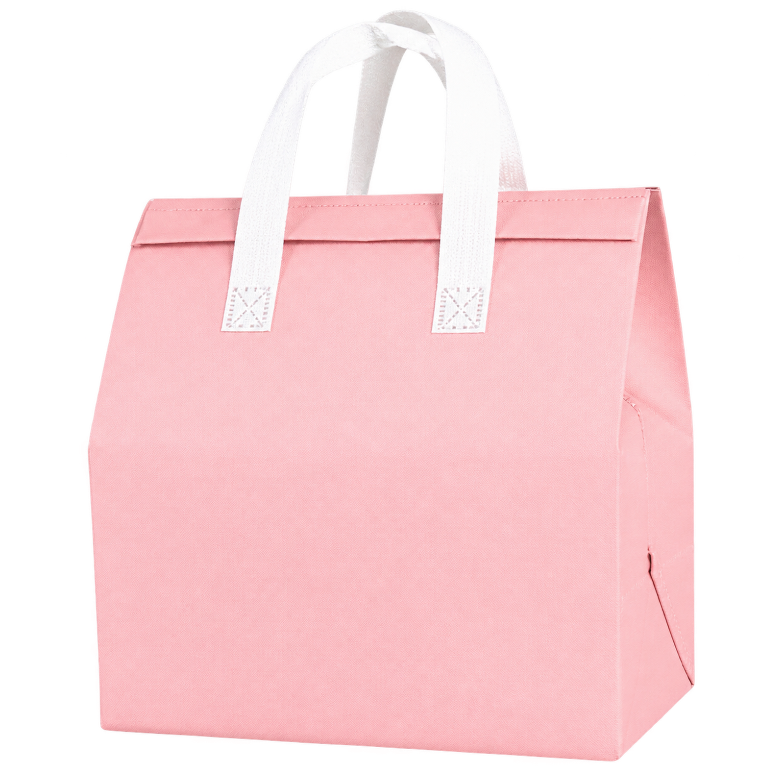 Pink insulated takeaway bag color option