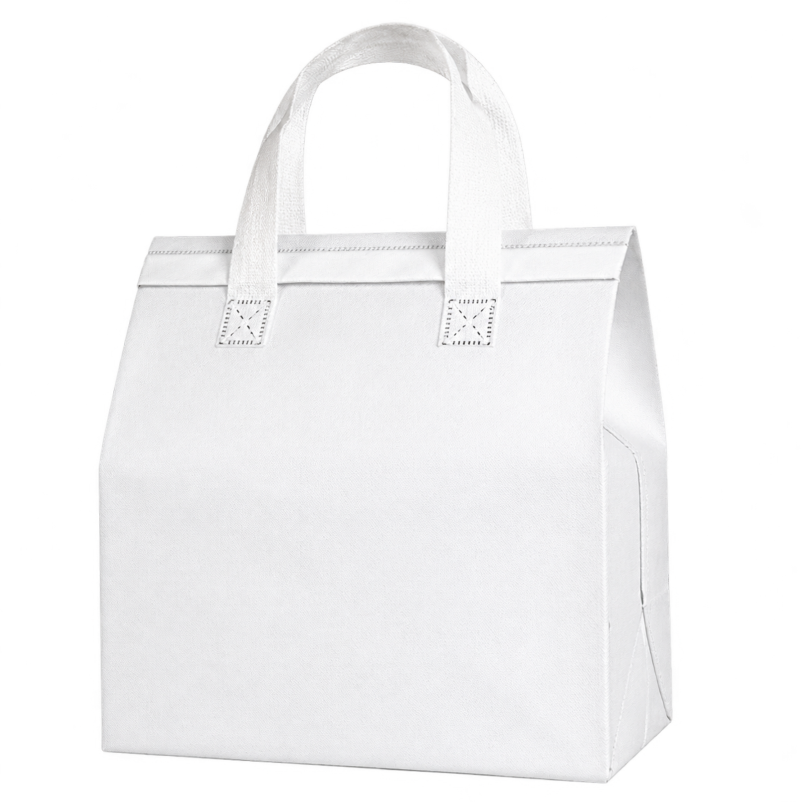 White insulated takeaway bag color option
