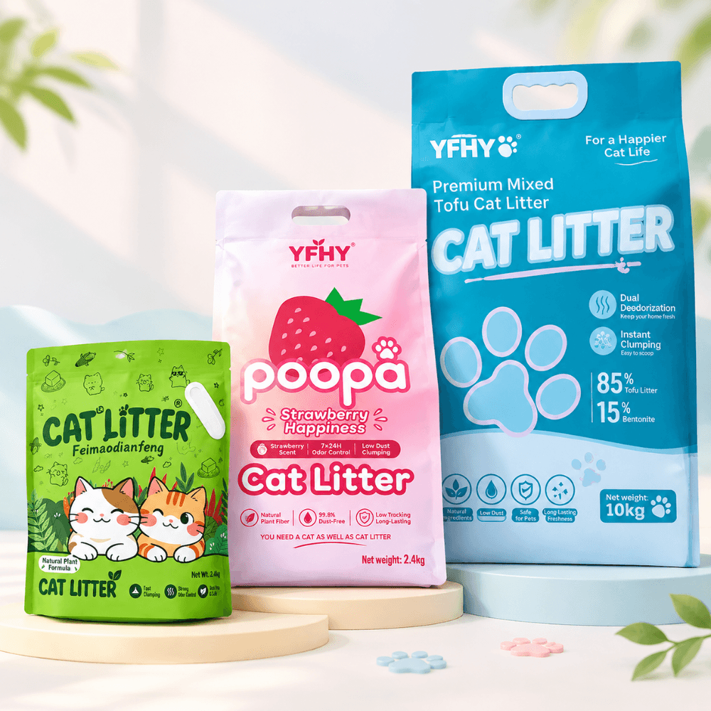 Custom Cat Litter Packaging Bags
