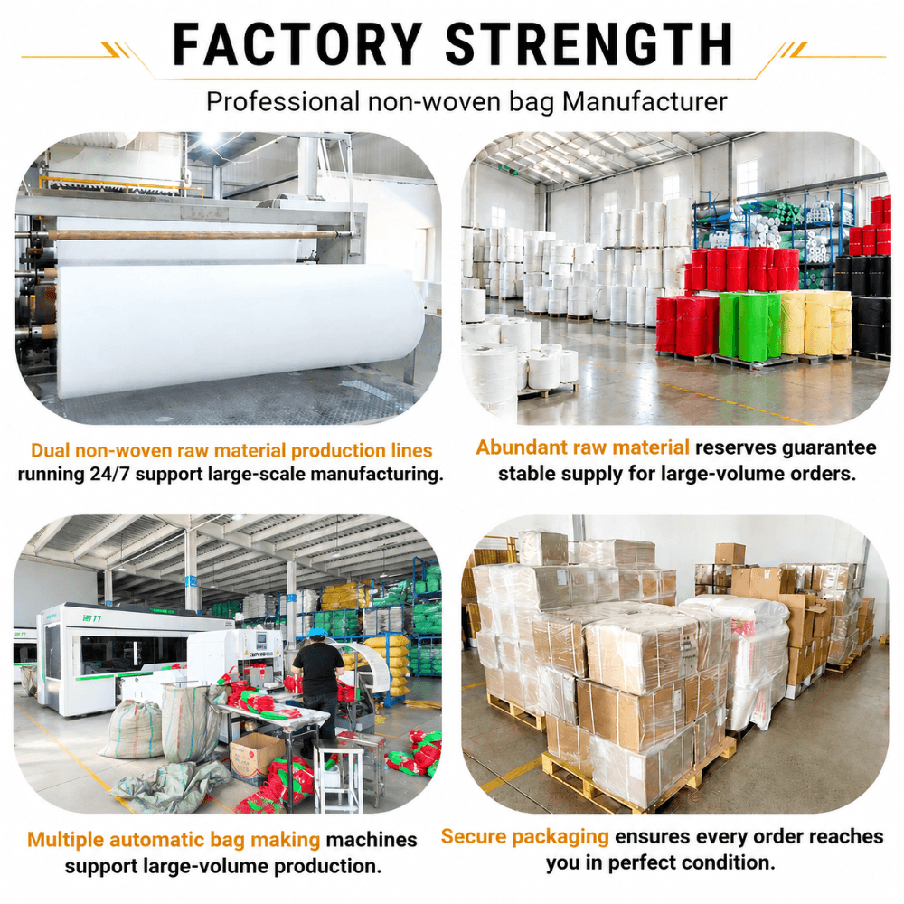 Custom Non Woven Bag Manufacturer in China | Wholesale Factory